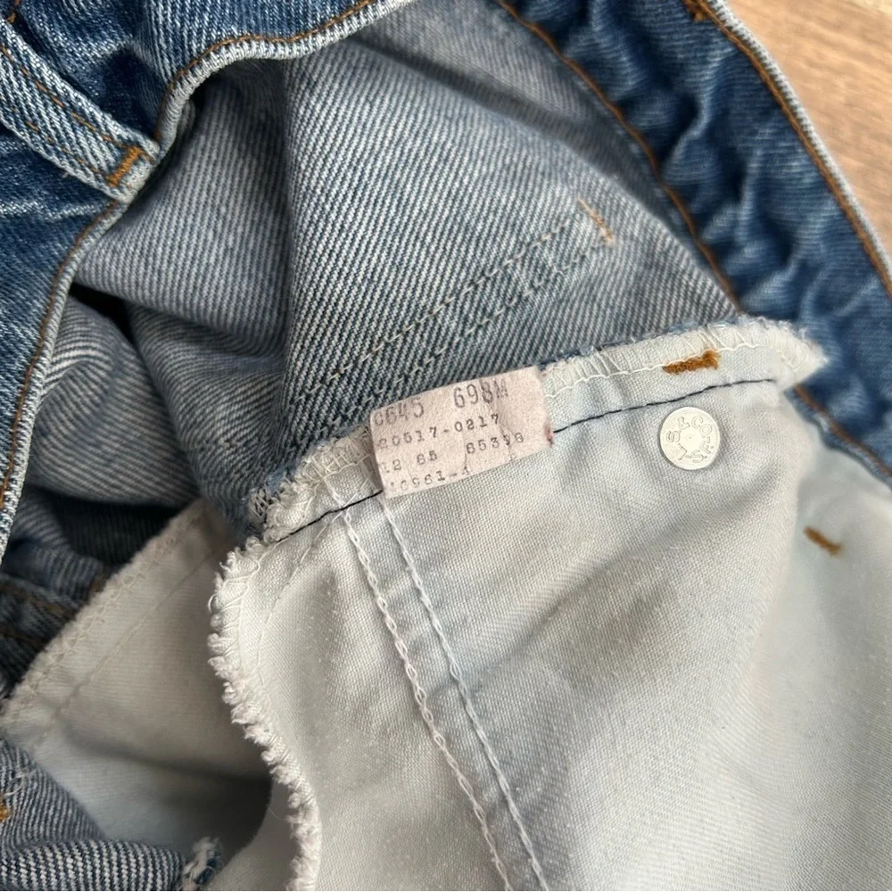 Vintage Levi's Men 33x20 Orange Tag